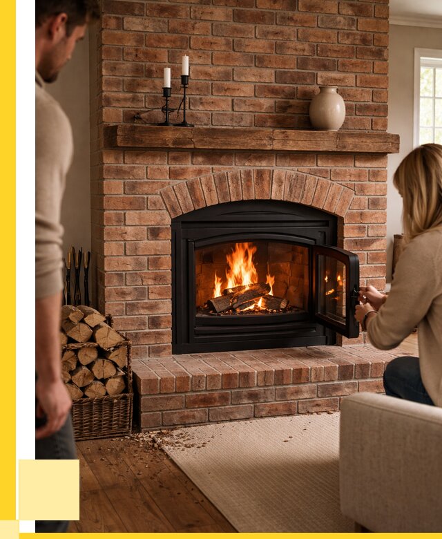 Кирпичные камины под ключ в Гатчине от 154140 р. | ЭриданГтч