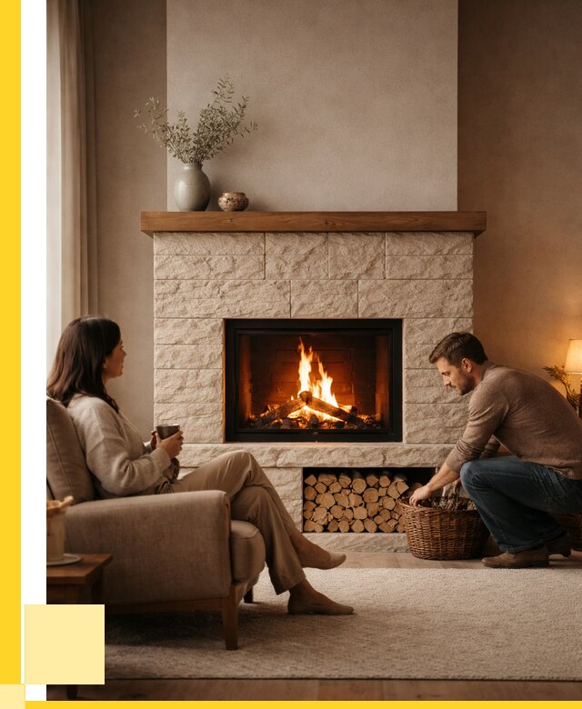 Камины для дома в Гатчине под ключ от 154140 р. | ЭриданГтч