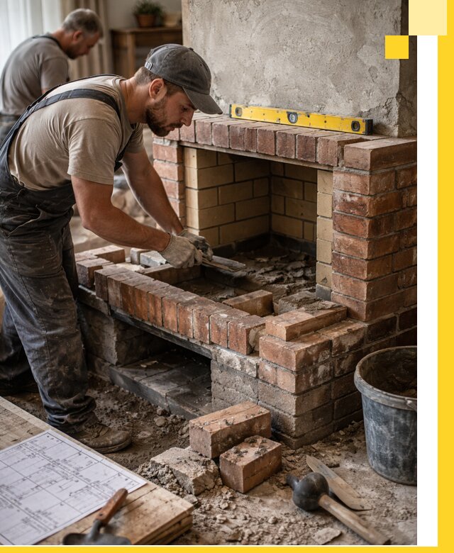 Изготовление и установка каминопечей под ключ в Гатчине