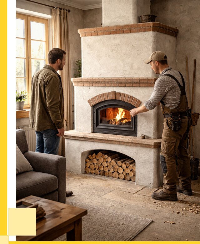 Печи камины в Гатчине: кирпичные, изразцовые от 61656 р. | ЭриданГтч