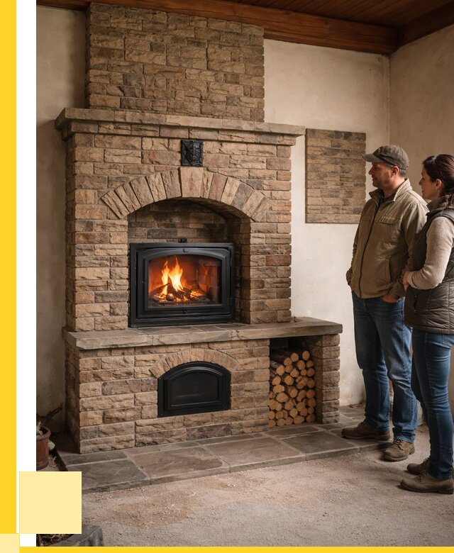 Кирпичная печь под ключ в Гатчине от 154140 р. | ЭриданГтч