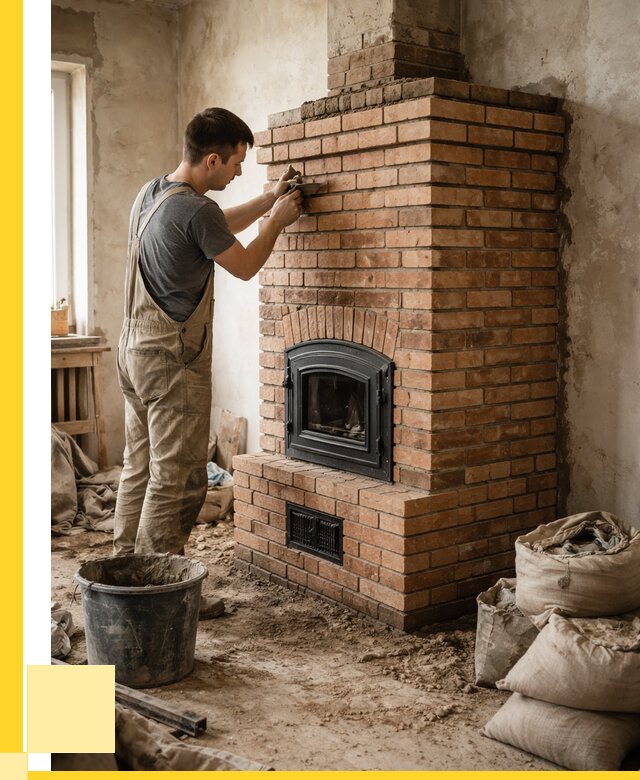 Строительство печей в Гатчине от 66794 р. под ключ, ЭриданГтч