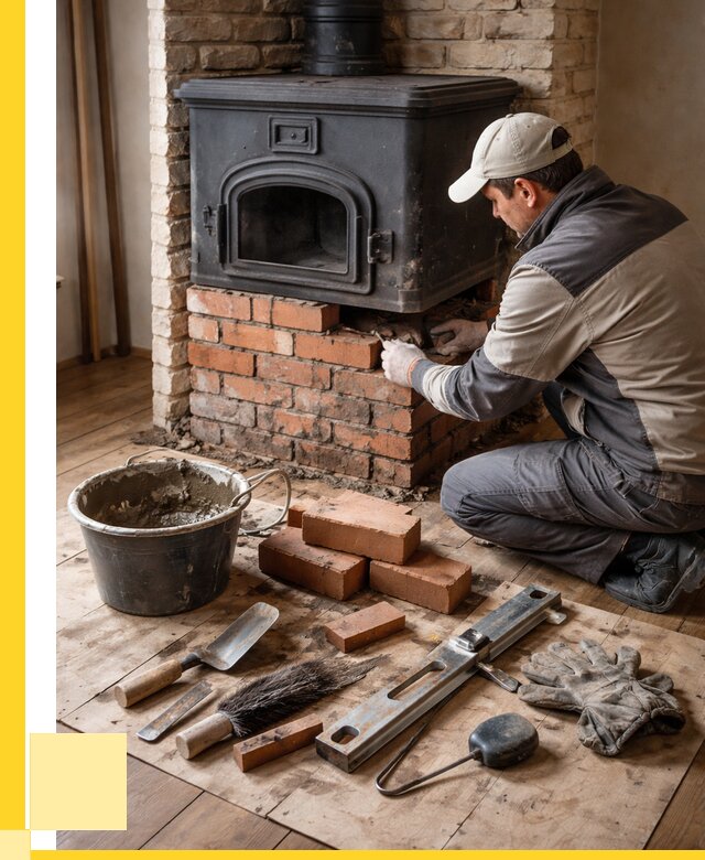 Ремонт печей в Гатчине от 12331 р., услуги печника ЭриданГтч