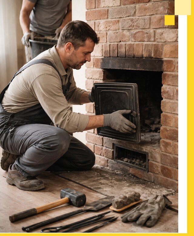 Ремонт печей в Гатчине с гарантией качества и безопасности