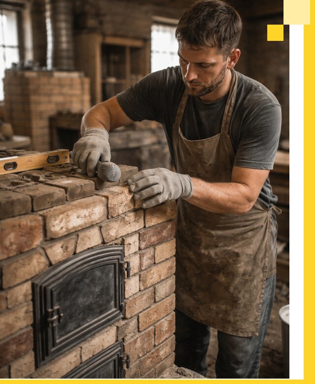 Изготовление печей на заказ в Гатчине с проектом и монтажом