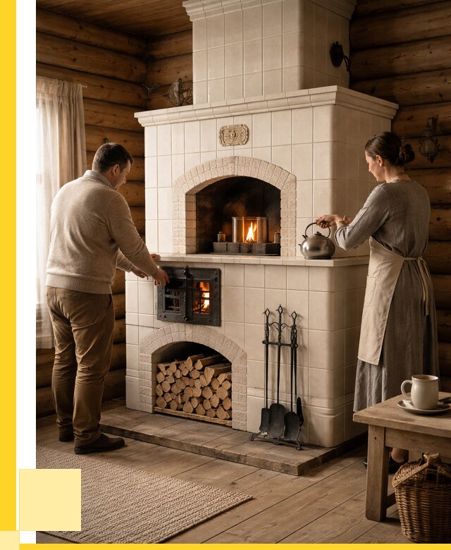 Русские печи в Гатчине: установка от 154140 р. ЭриданГтч