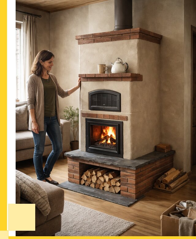 Печи шведки в Гатчине от 87346 р. | ЭриданГтч — печь шведка