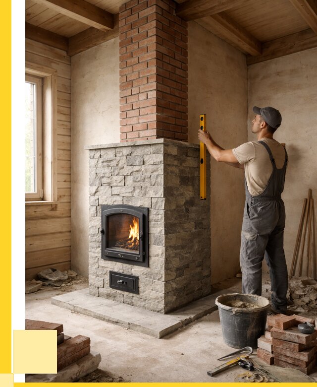 Печи и дымоходы под ключ в Гатчине от 46242 р., ЭриданГтч