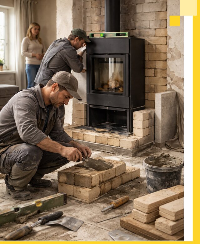 Печи и камины под ключ: проект, установка в Гатчине