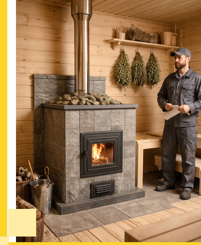 Печи для бани под ключ в Гатчине от 123312 р. | ЭриданГтч