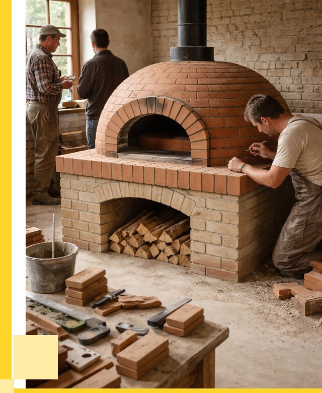 Помпейская печь дровяная для пиццы в Гатчине | ЭриданГтч от 205520 р.