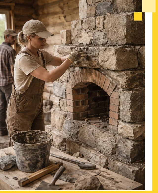 Каменные печи на заказ и монтаж в Гатчине, долговечные решения