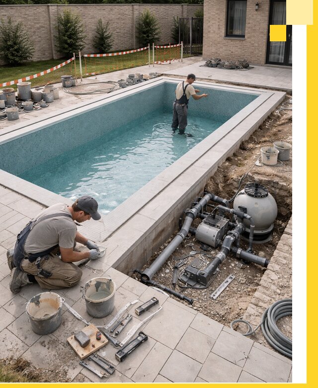 Строительство бассейнов под ключ в Гатчине: проекты и монтаж