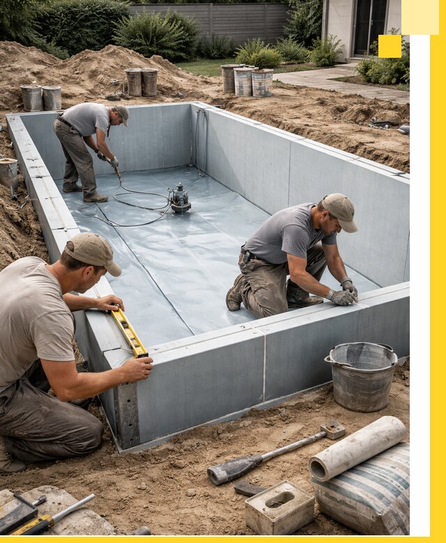 Профессиональный монтаж бассейнов под ключ в Гатчине с гарантией