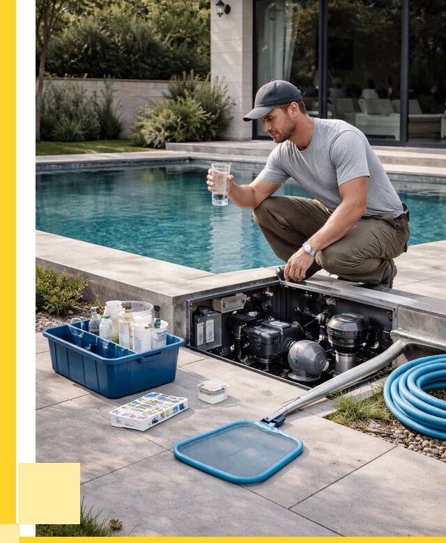 Обслуживание бассейнов в Гатчине от 4624 р. - сервис ЭриданГтч