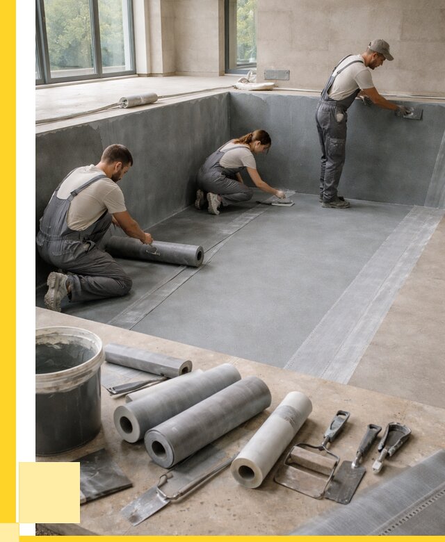 Гидроизоляция бассейнов в Гатчине от 2055 р., ЭриданГтч