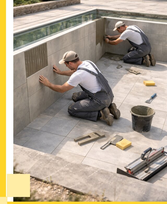 Облицовка бассейнов в Гатчине от 4624 р. под ключ | ЭриданГтч