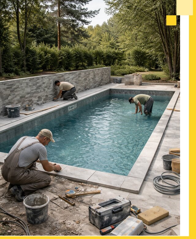 Проектирование и строительство частных бассейнов в Гатчине