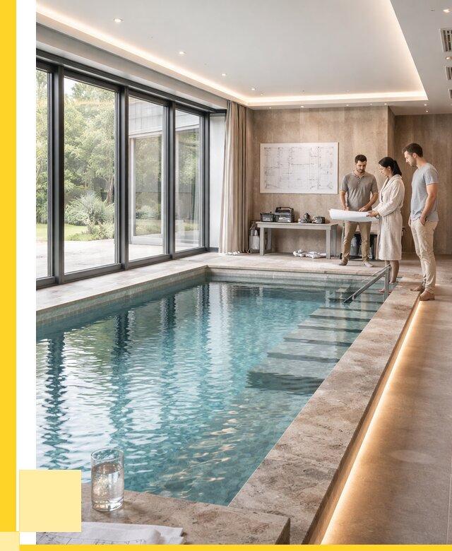 Закрытые бассейны под ключ в Гатчине от 2569000 р. | ЭриданГтч