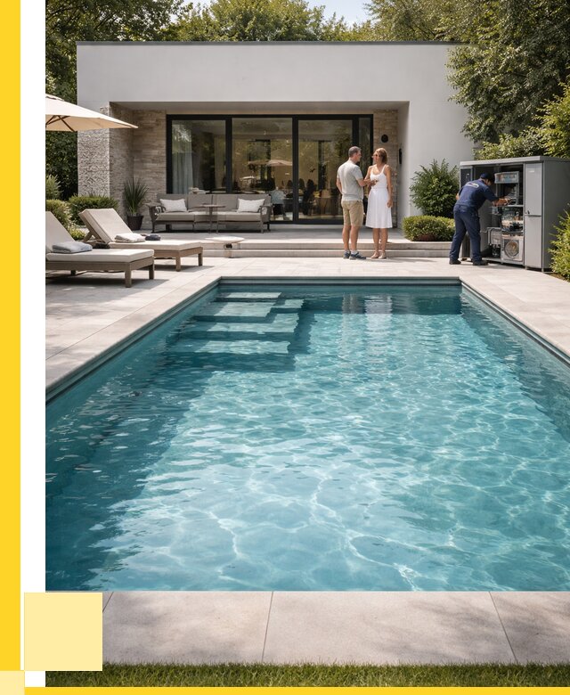 Бассейн в доме в Гатчине под ключ от 1233120 р. | ЭриданГтч