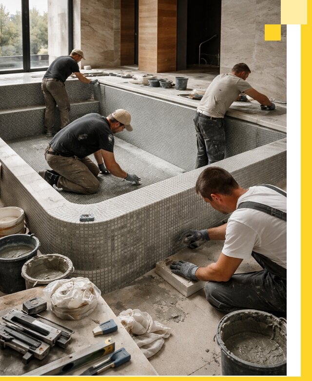 Строительство и установка СПА бассейнов под ключ в Гатчине