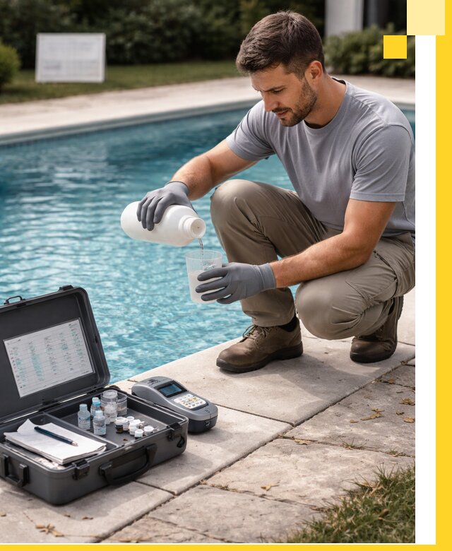 Профессиональная дезинфекция воды в бассейне в Гатчине