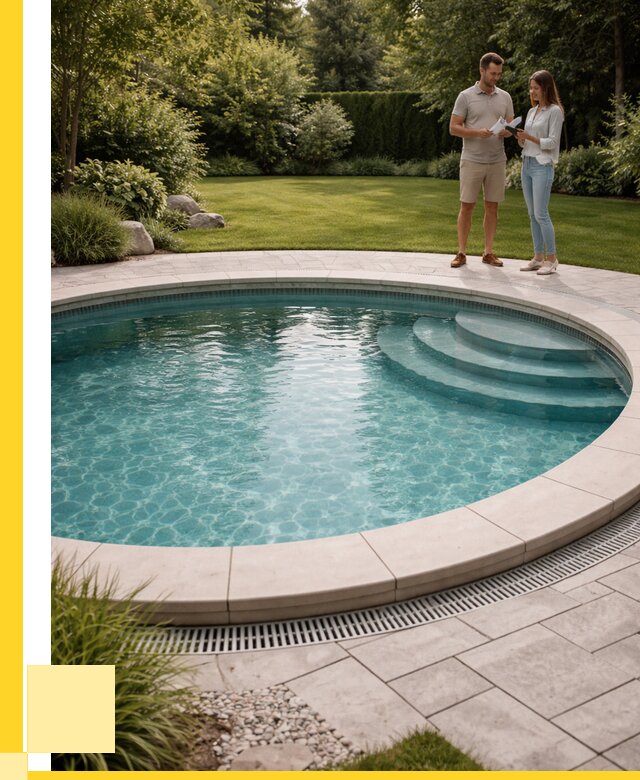 Круглые каркасные бассейны купить в Гатчине от 256900 р. | ЭриданГтч