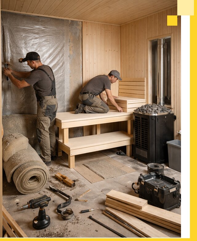 Проекты саун под ключ в Гатчине дизайн и строительство