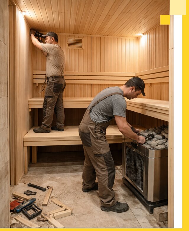 Купить сауну под ключ в Гатчине с монтажом и гарантией