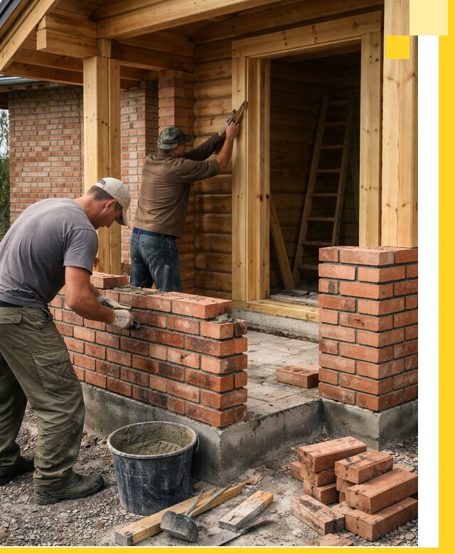 Строительство кирпичных бань под ключ в Гатчине с гарантией качества