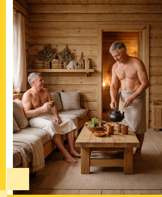 Бани с комнатой отдыха под ключ в Гатчине от 462420 р. | ЭриданГтч