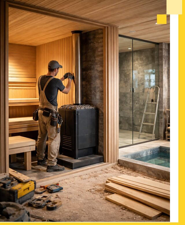 Полное строительство банных комплексов под ключ в Гатчине