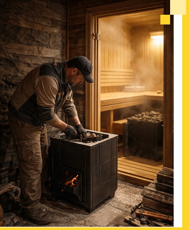 Строительство бани с сауной под ключ в Гатчине от проекта до сдачи