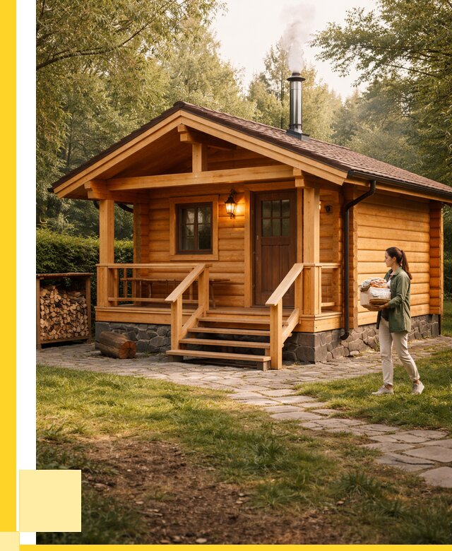 Купить баню под ключ в Гатчине от 667940 р. | ЭриданГтч