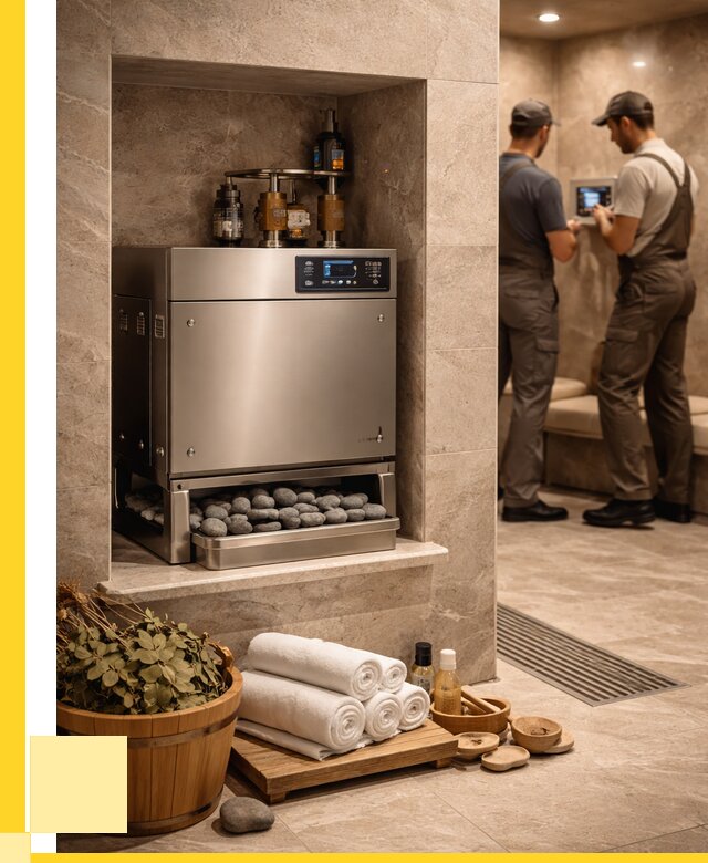 Парогенераторы для хамама в Гатчине от 77070 р. | ЭриданГтч