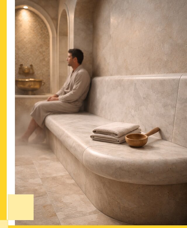 Сиденья для хамама в Гатчине под ключ от 12331 р. | ЭриданГтч