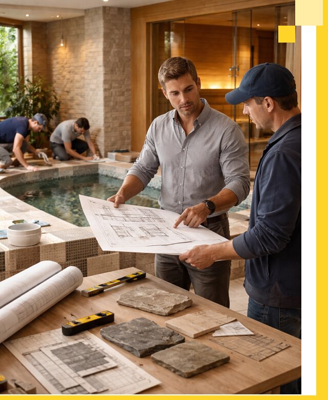 Проектирование SPA зон под ключ в Гатчине с инженерией